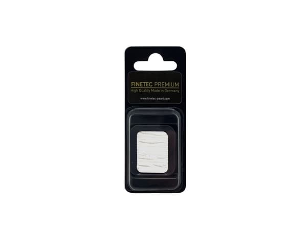 FINETEC® Premium akvarellfarge med iriserende effekt | White