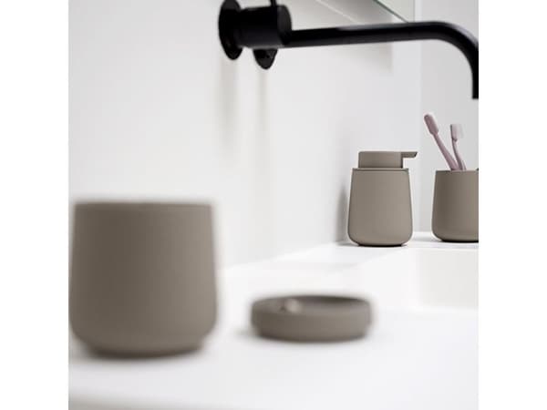 Zone tvålpump Nova One taupe 28086