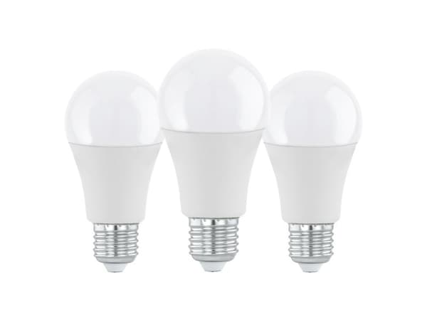 EGLO E27 A60 11W 1055LM 3000K 3 stk opal