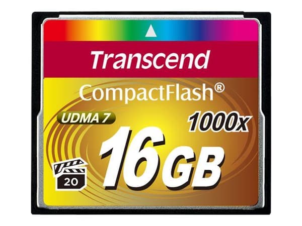 Transcend Ultimate - Flashminnekort - 16 GB - 1000x - CompactFlash