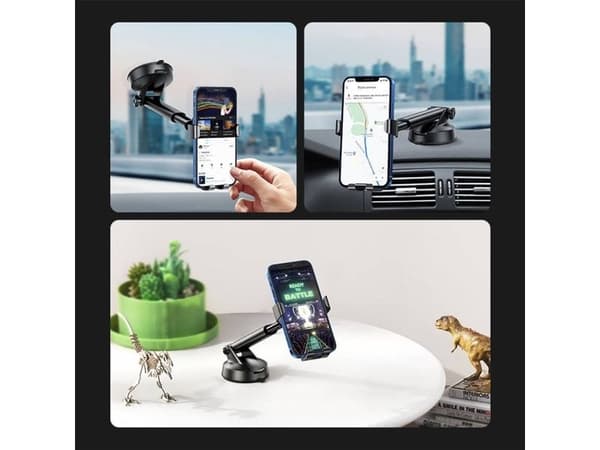 Ugreen UGREEN LP200 gravity biltelefonholder for dashbord svart