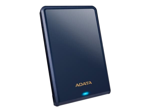 ADATA Classic HV620S - Harddisk - 1 TB - ekstern (bærbar) - USB 3.0 - blå