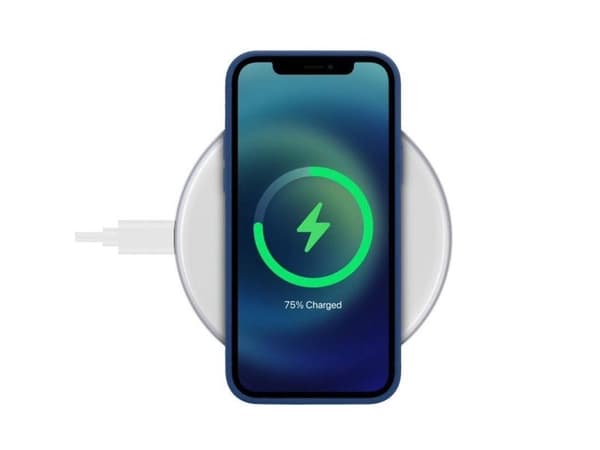 Crong PowerSpot, Innendørs, USB, Trådløs lading, Hvit