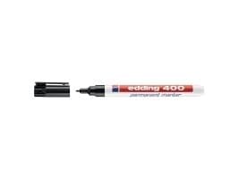 edding 400 - Markør - permanent - svart - 1 mm