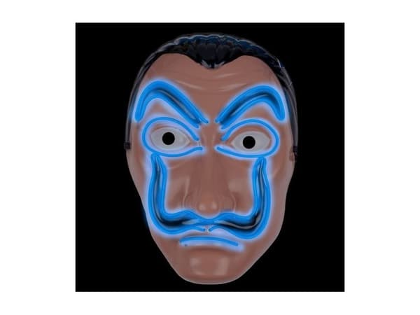 Dali maske med lys