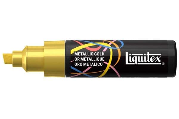 LQX-marker 8 mm metallic gold