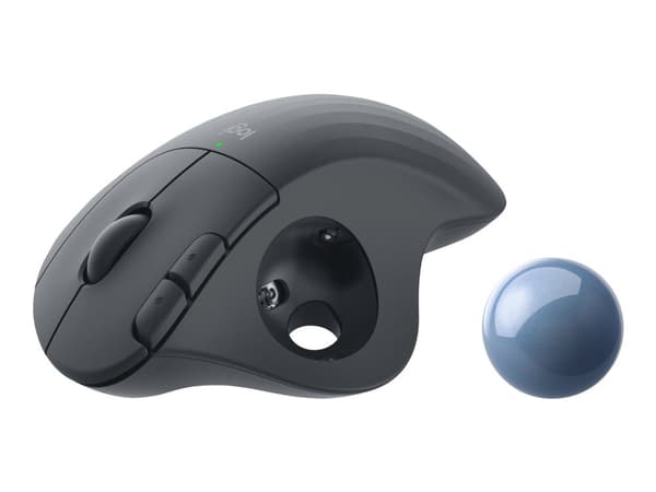Logitech 910-006221, Oikeakätinen, Trackball, Bluetooth, 2000 DPI, Grafiitti