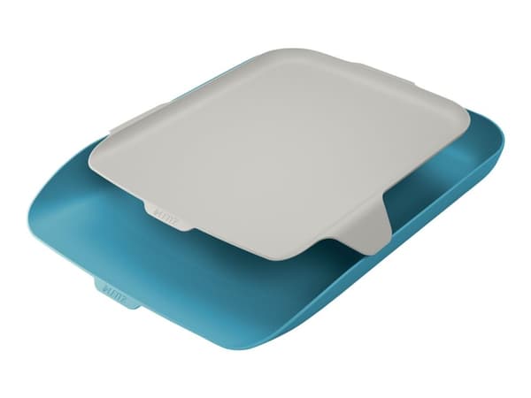 Brevbakke Leitz Cosy blå inkl. organizer - (4 sæt)