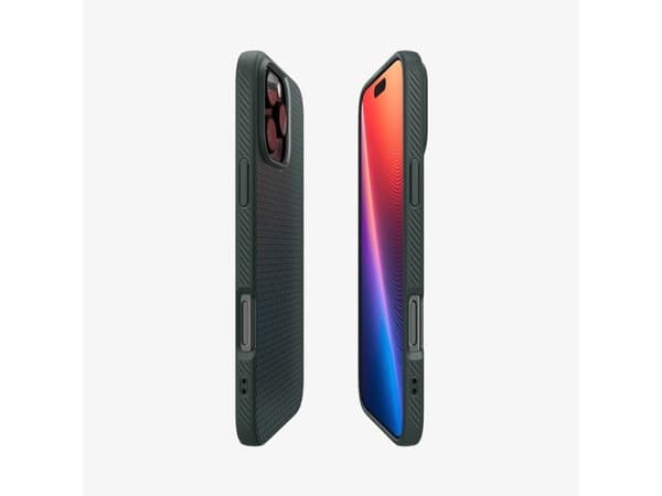 Spigen Liquid Air, Suojus, Apple, iPhone 16 Pro Max, 17,5 cm (6.9"), Vihreä