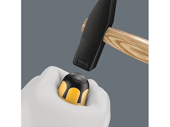 Wera 05018264001, 20,5 cm, Sort, Gul