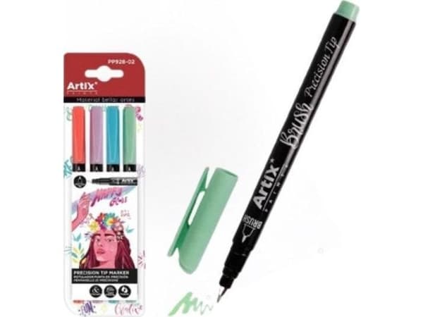 Happy Colors precision tip tusjer 4 farger