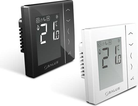 Salus Wired, digital temperaturkontroller - daglig, 230V (VS35B)