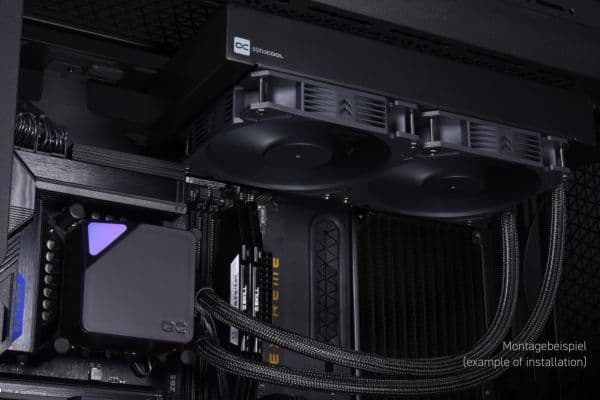 Alphacool Core Ocean T38 280mm CPU Digital Digital Complete -vesijäähdytin