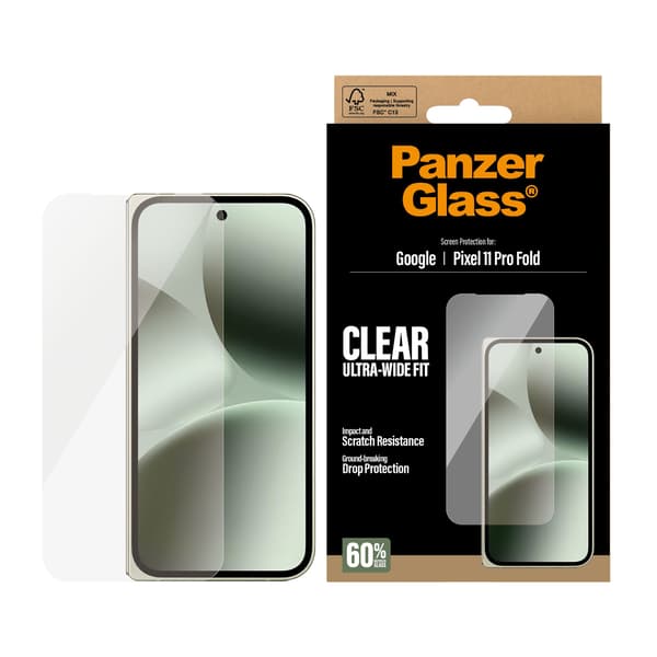 PanzerGlass Screen Protector Google Pixel 11 Pro Fold (sub-screen)