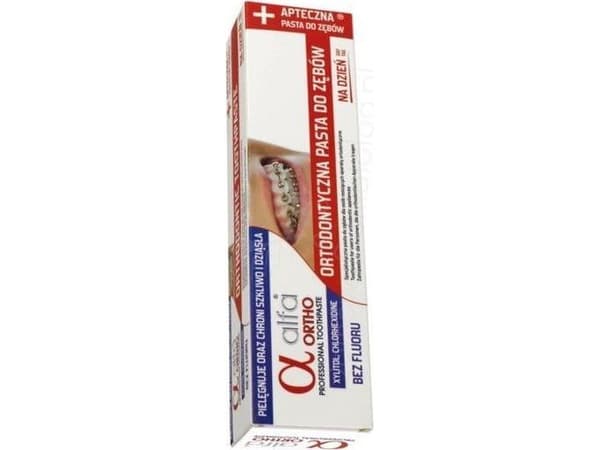 Alfa Pasta do zębów Ortho 75ml