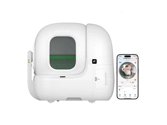 PETKIT automatisk kattedo PUROBOT MAX Pro hvit