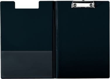 Clipboard Esselte A4 sort PP med forside