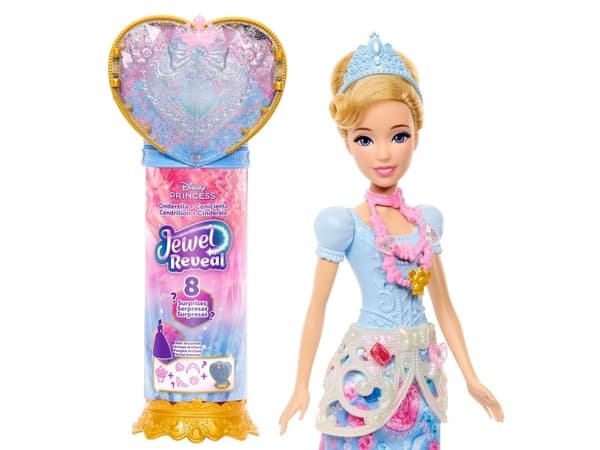 Disney Princess mode docka Reveal Cinderella