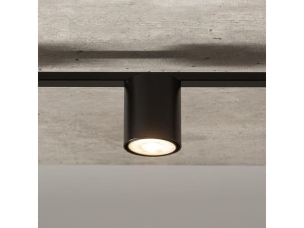 Sigma innfelt taklampe Sky rør til kontor sort