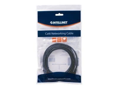 Intellinet Network Solutions patchkabel CAT6 UTP 0,5 m svart 100% koppar (342032)