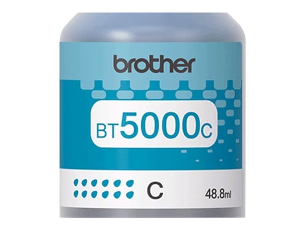 Brother original bläck BT-5000C cyan 5000 s
