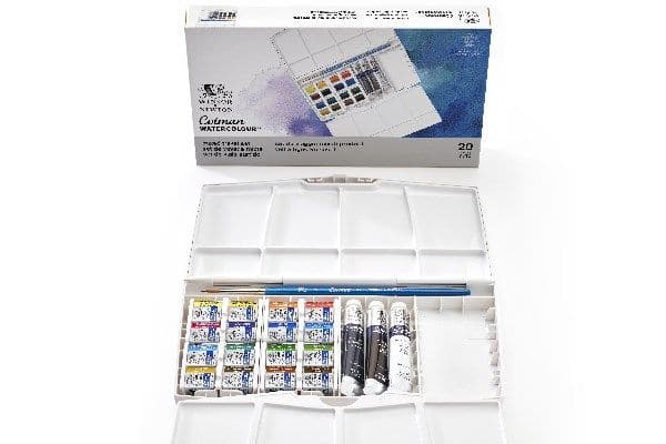 Cotman akvarellmalesett PLUS