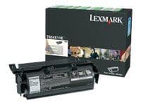 Lexmark T654 Extra High Yield Return Program Print Cartridge, Musta