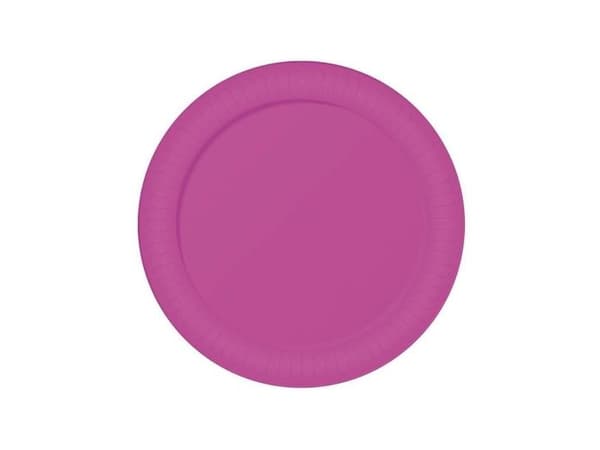 Neon pink paptallerkner