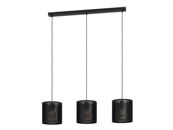 EGLO MANBY LANGBORD 3L E27 sort