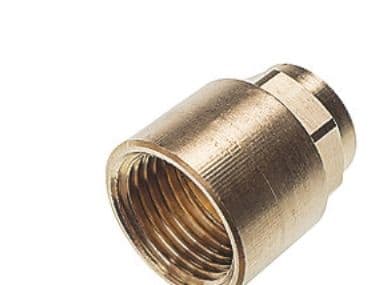 Overg.muffe 3/8 -15 mm - rørgevind muffe og loddemuffe