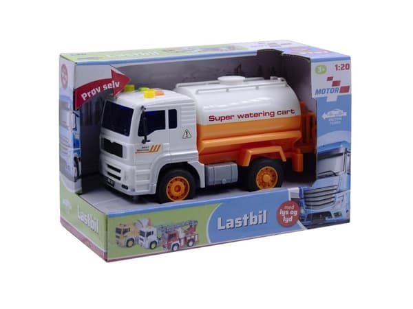 Tankbil m/lys og lyd 18cm