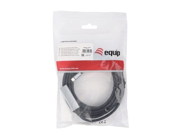 Equip 133356, 5 m, USB C, USB C, USB 3.2 Gen 1 (3.1 Gen 1), 5 Gbit/s, Sort