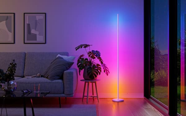 Nanoleaf Gulvlampe - Matt - Hvit