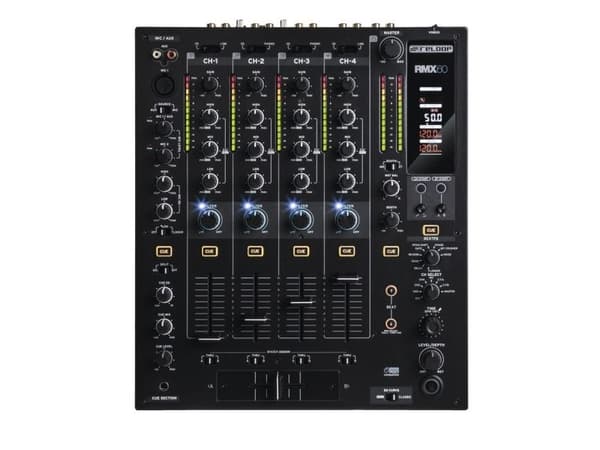 Reloop RMX-60, 5 kanavaa, Musta