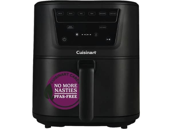 Cuisinart AFS8OBLE, Varmluftsfritös, 7,6 l, 210 ° C, Single, Svart, Röra