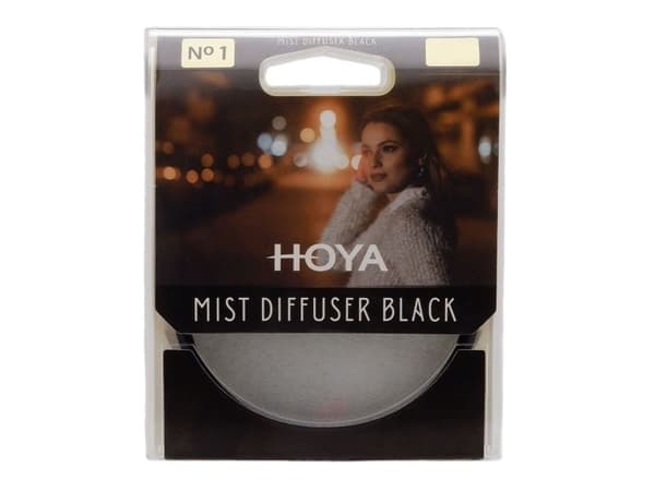 Hoya Mist Diffuser Black No1, 58 mm, Diffusjonskamerafilter, Ingen belegg, 1 stykker