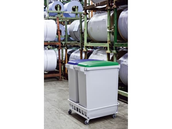 Låg Durable Durabin 60L hvid