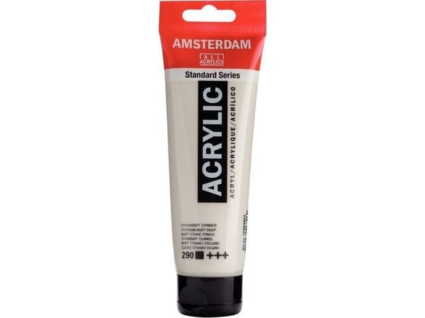Amsterdam Standard Series akrylrör Titanium Buff Deep 290