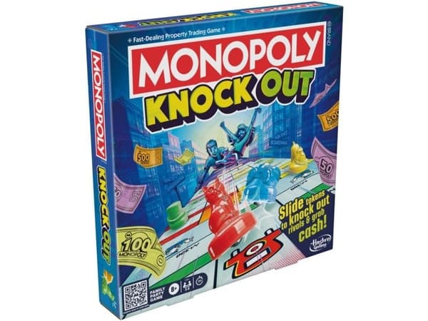 Monopoly Knockout, Brettspill, Economic simulation, 8 år, 20 min
