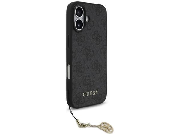 Guess 4G Charms Collection MagSafe-etu iPhone 17 - sort