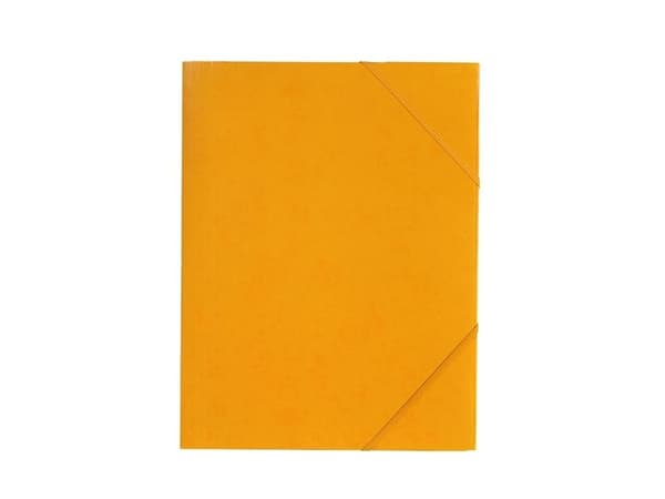 Elastikmappe, BNT Bnt/Office gul, 210x297mm, Karton/elastik - (48 stk.)