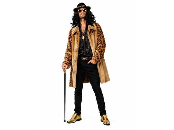 Pimp Leopard rock
