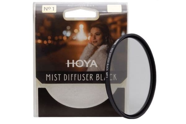 Hoya Mist Diffuser Black No1, 55 mm, Diffusjonskamerafilter, Ingen belegg, 1 stykker