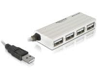 Delock HUB USB 2.0 - Hub - 4 x USB 2.0 - stasjonær