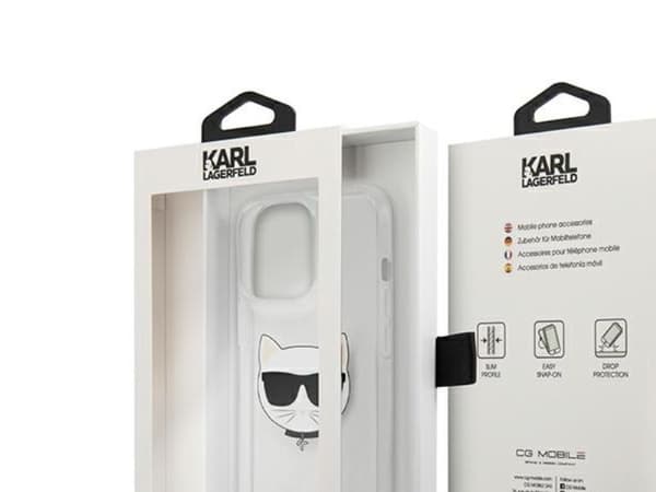 Karl Lagerfeld Choupette head case til iPhone 13 Pro Max - transparent