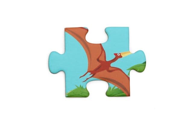 Oppdagelsespuslespill - dinosaurer
