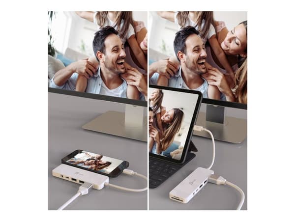 j5create JCD373 - Dokkingstasjon - USB-C 3.1 - HDMI