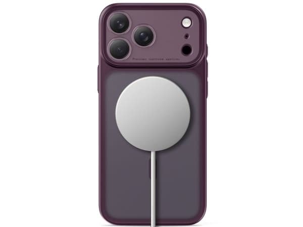 Tech-Protect MagPrime MagSafe CC case for iPhone 18 Pro Max / 17 Pro Max - burgundy