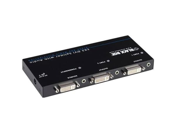 Black Box - Video/lyd-splitter - 2 x DVI - stasjonær