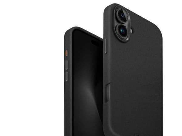 Uniq Lyden Magclick laddningsfodral för iPhone 16 Plus - svart